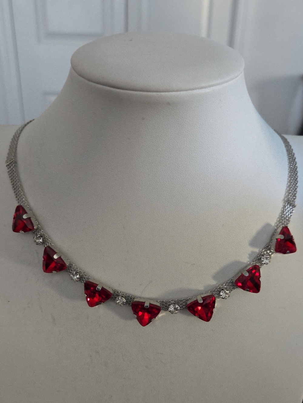 Paparazzi Strands Of Sass Red Necklace NWT